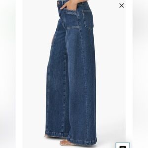 NWOT Paige high raise wide leg Denim Jeans
